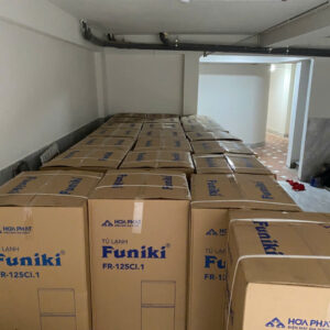 Giao 15 tủ lạnh FR-135CD.1 tại ngõ 37 Cầu Noi- Cổ Nhuế 2